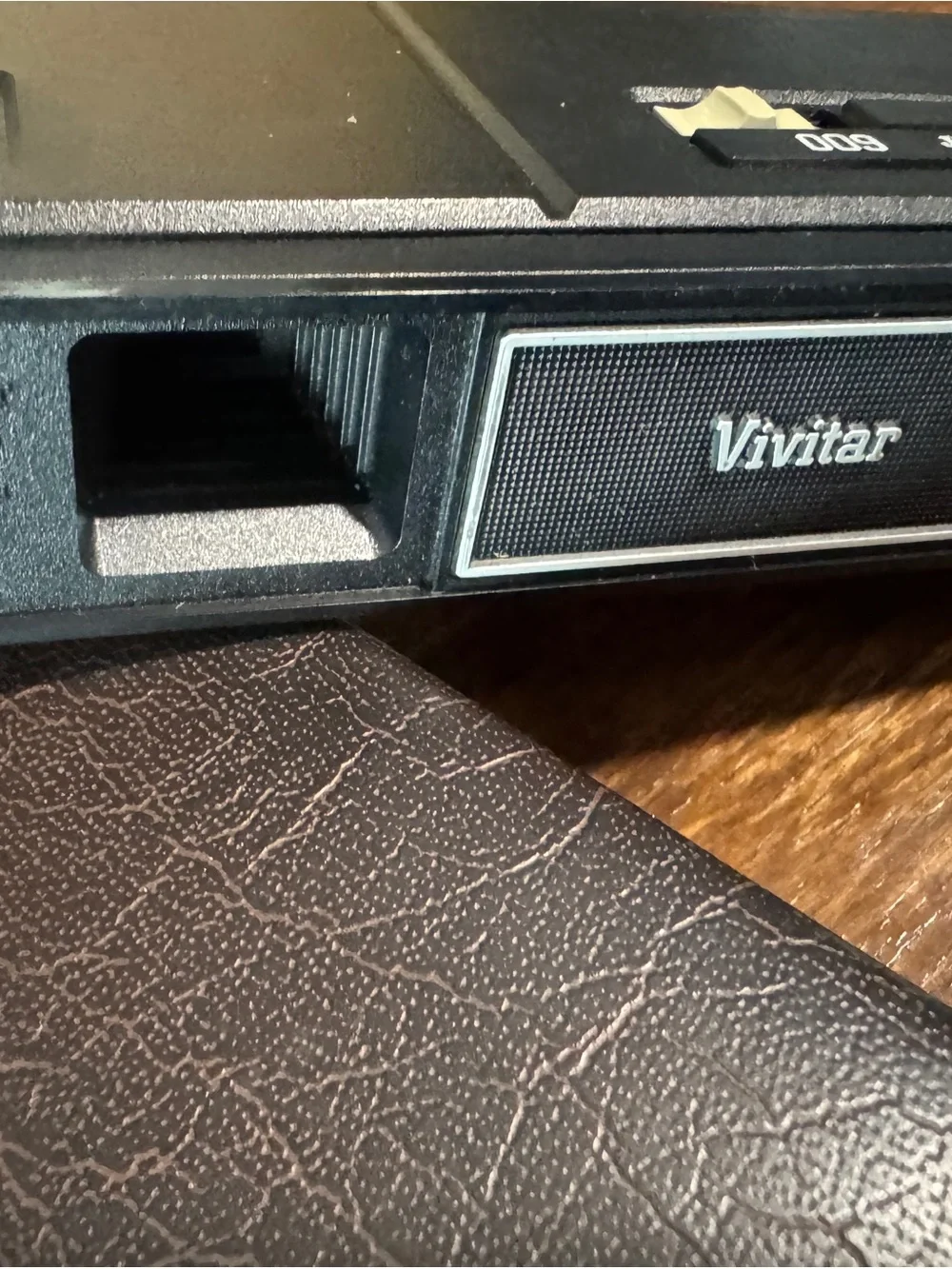 Vivitar Vintage Camera & Original Case with Brown Textured Cover